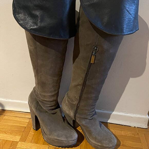 Women's knee high boots size 9 - Picture 2 of 4